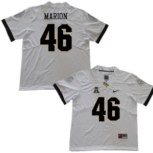 Mens UCF Knights #46 Nykie Marion White Football Jersey 448564-864