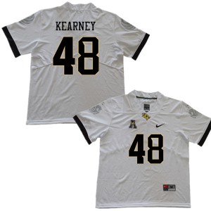 Men UCF Knights #48 Aundre Kearney White Player Jersey 380468-405