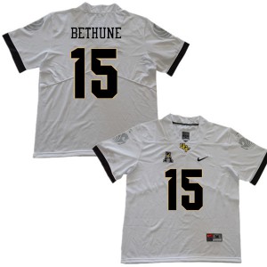 Men's UCF #15 Tatum Bethune White Stitched Jersey 837479-692