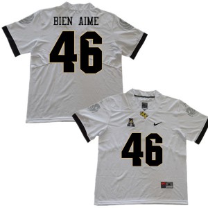 Men's UCF #46 Philjae Bien Aime White Embroidery Jersey 829464-710