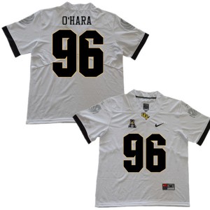 Men's UCF Knights #96 Trace O'Hara White Player Jersey 561560-543