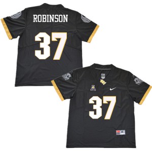 Mens Knights #37 Aaron Robinson Black Official Jersey 442860-871