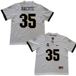 Men's Knights #35 Dedrion Bacote White Official Jersey 934682-978