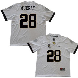 Mens UCF Knights #28 Latavius Murray White Alumni Jerseys 964371-340