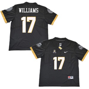 Mens UCF #17 Marlon Williams Black Embroidery Jersey 623840-217