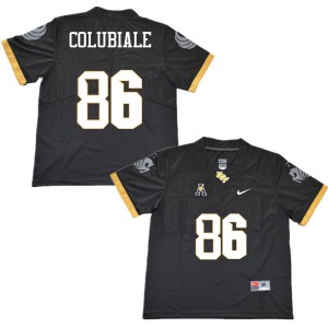 Mens University of Central Florida #86 Michael Colubiale Black Official Jersey 857650-211