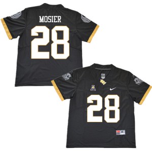 Mens UCF Knights #28 Quade Mosier Black College Jersey 831383-898