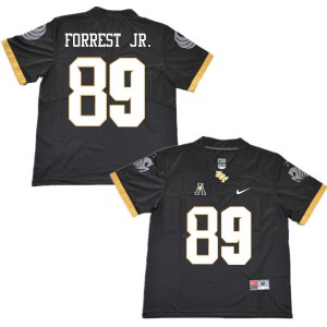 Men's UCF #89 Tony Forrest Jr. Black Stitched Jersey 480384-413