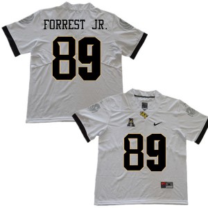 Mens UCF Knights #89 Tony Forrest Jr. White Stitched Jersey 142255-959