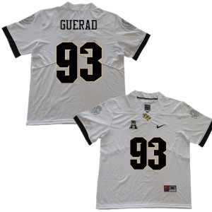 Men's UCF Knights #93 Tony Guerad White College Jersey 784464-165