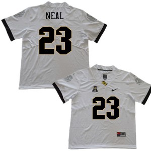 Mens UCF Knights #23 Tre Neal White Stitch Jerseys 353567-104
