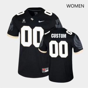 Women's UCF Knights #00 Custom Black Alumni Jerseys 380915-117