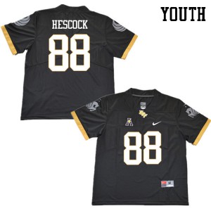 Youth Knights #88 Jake Hescock Black College Jersey 850455-208