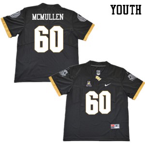 Youth University of Central Florida #60 Josh McMullen Black Football Jersey 731577-723
