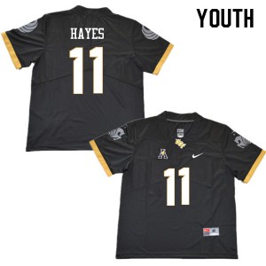 Youth Knights #11 Jordan Hayes Black University Jersey 317049-905