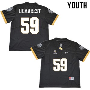 Youth University of Central Florida #59 Gary Demarest Black Player Jerseys 344712-440