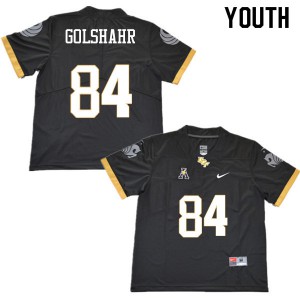 Youth Knights #84 Nader Golshahr Black Stitched Jerseys 477768-484