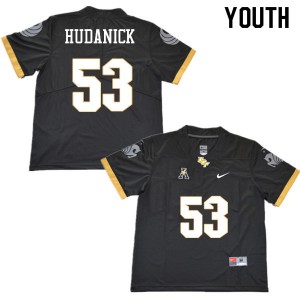 Youth University of Central Florida #53 Tyler Hudanick Black Player Jerseys 295511-171
