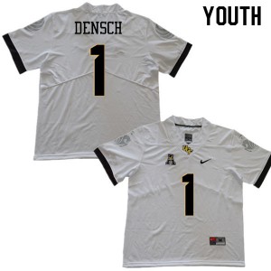 Youth Knights #1 Wayne Densch White Football Jersey 949836-901