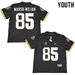 Youth University of Central Florida #85 Zach Marsh-Wojan Black Player Jersey 380627-893